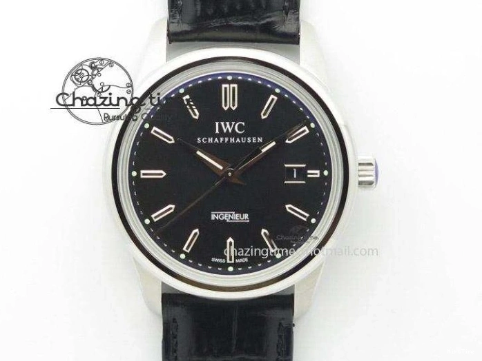 MIROTIME 0220 RelaxedFit Big Pilot Real PR IW500435 “Muhammad Ali” ZF Best Edition On Black Leather Strap A 7295